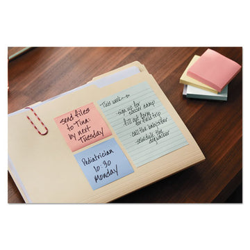 Post-it® Greener Notes Recycled Pop-up Notes, 3 X 3, Sweet Sprinkles Collection Colors, 100 Sheets-pad, 6 Pads-pack freeshipping - TVN Wholesale